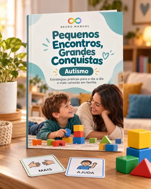 Capa do módulo de Autismo: Pequenos Encontros, Grandes Conquistas