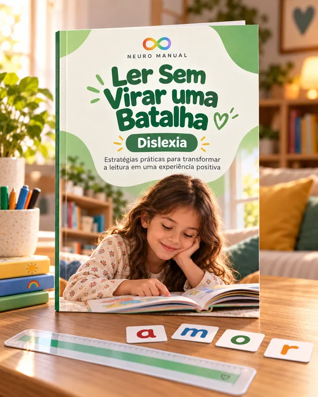 Capa do módulo de Dislexia: Ler Sem Virar uma Batalha
